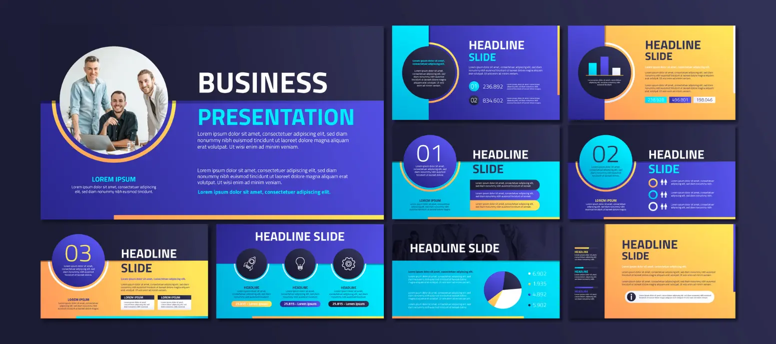 PowerPoint slide design